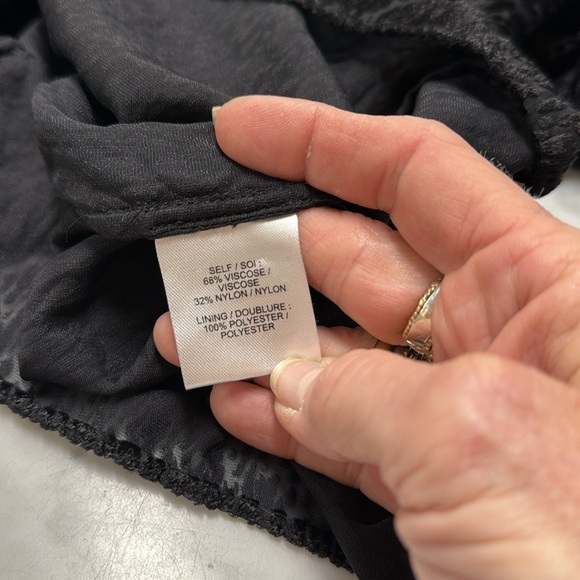 Tanya Taylor Lucy Devore Pullover Burn Out Printed Blous Ruffled Shoulder XS - Picture 7 of 14